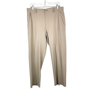 FootJoy FJ Men's Classic Fit Straight Stretch Khaki Tan Golf Pants Size 34x30